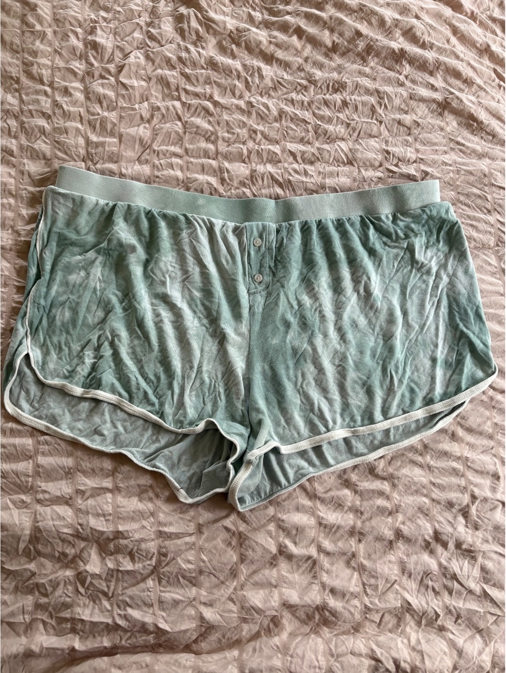 Stars Above Men's Pajama Shorts Size XXL Light Green